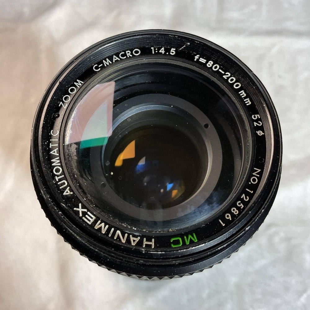 Canon Haminex 80-200 mm C Macro with Canon FD Mount Automatic Zoom 1:4.5 125861 - Picture 2 of 7